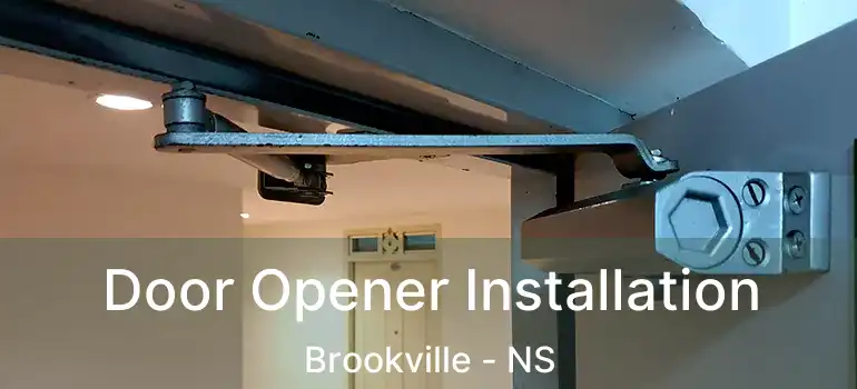  Door Opener Installation Brookville - NS