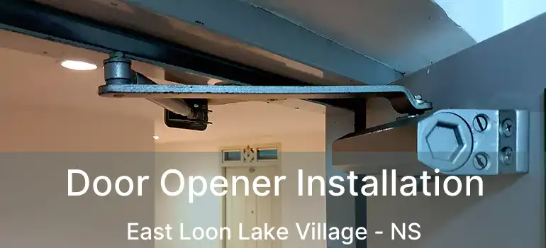  Door Opener Installation East Loon Lake Village - NS