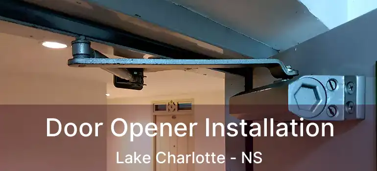  Door Opener Installation Lake Charlotte - NS