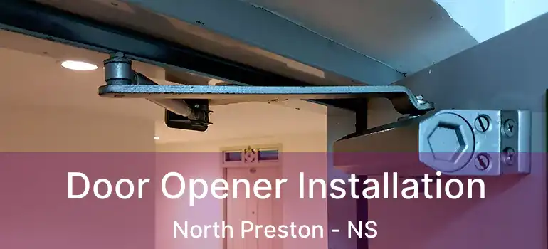  Door Opener Installation North Preston - NS