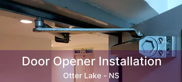  Door Opener Installation Otter Lake - NS