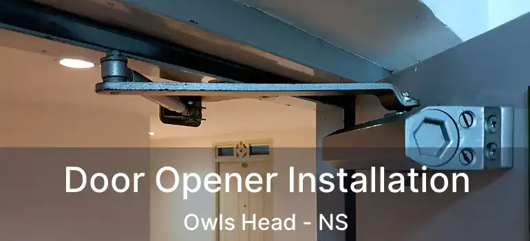  Door Opener Installation Owls Head - NS