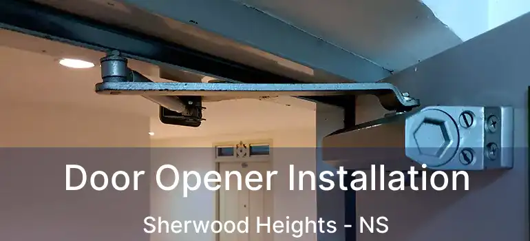  Door Opener Installation Sherwood Heights - NS