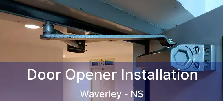  Door Opener Installation Waverley - NS