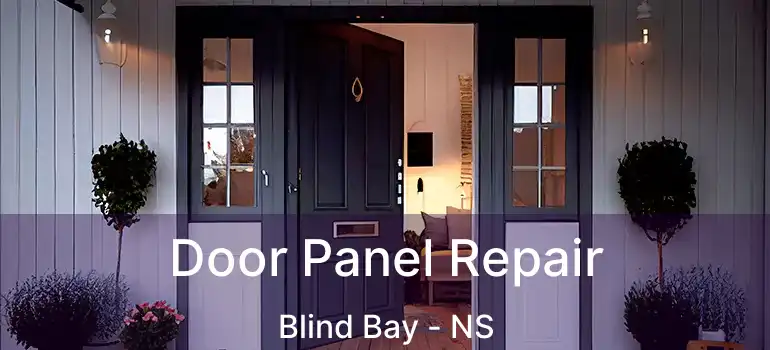  Door Panel Repair Blind Bay - NS