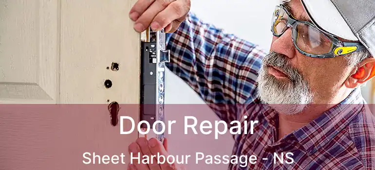  Door Repair Sheet Harbour Passage - NS