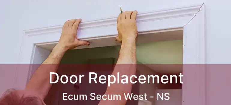  Door Replacement Ecum Secum West - NS