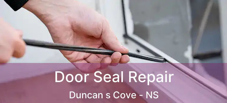  Door Seal Repair Duncan s Cove - NS