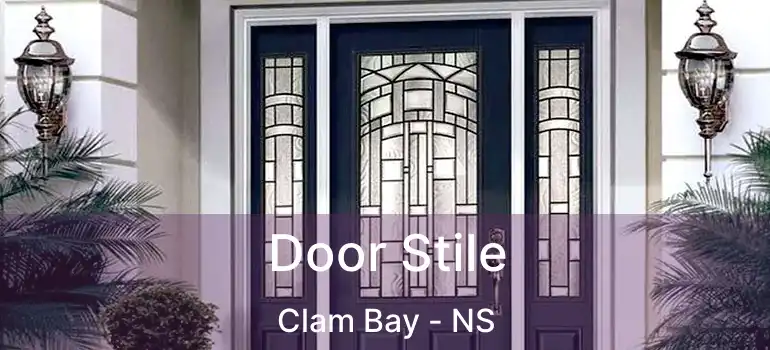  Door Stile Clam Bay - NS