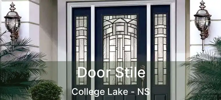  Door Stile College Lake - NS