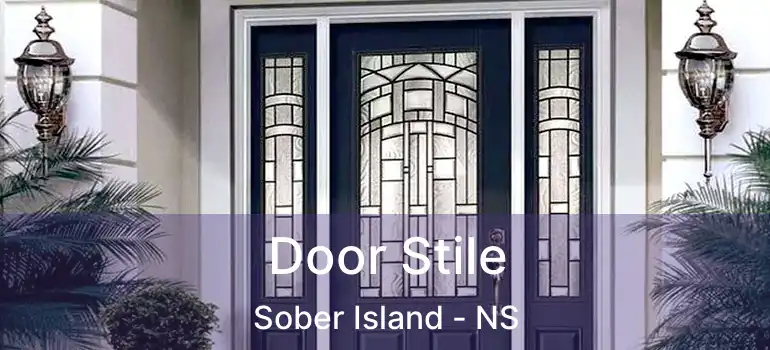  Door Stile Sober Island - NS