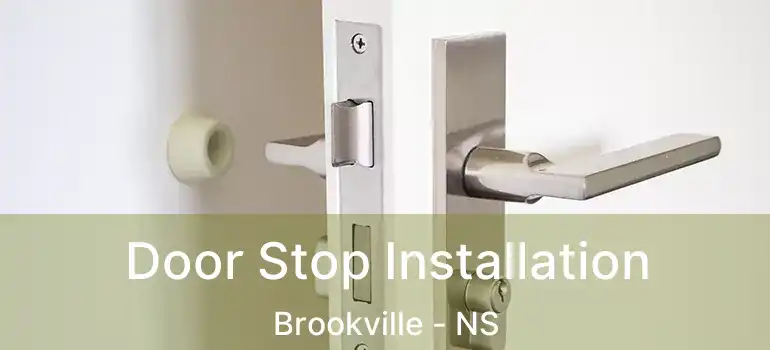  Door Stop Installation Brookville - NS