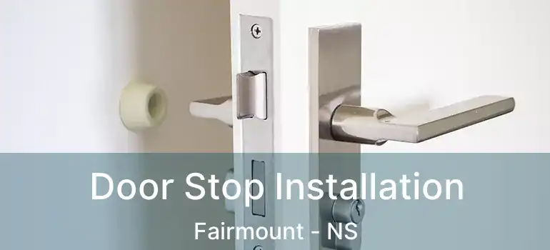  Door Stop Installation Fairmount - NS