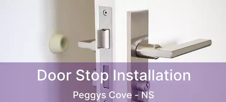  Door Stop Installation Peggys Cove - NS