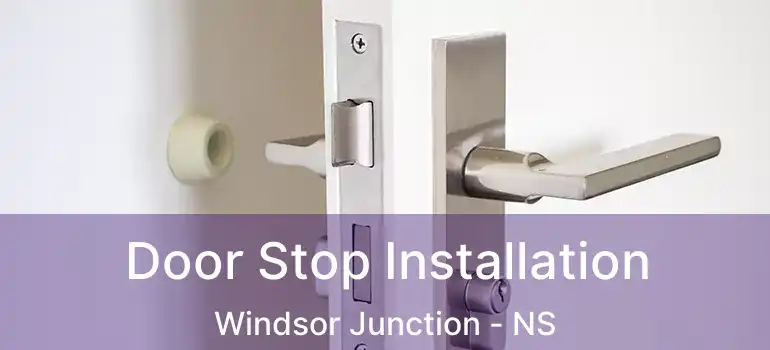  Door Stop Installation Windsor Junction - NS