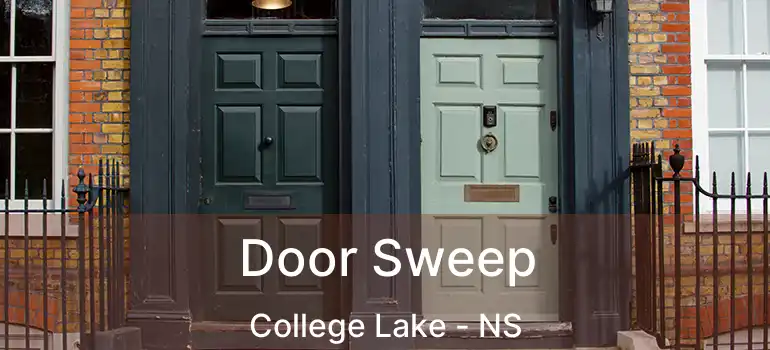  Door Sweep College Lake - NS