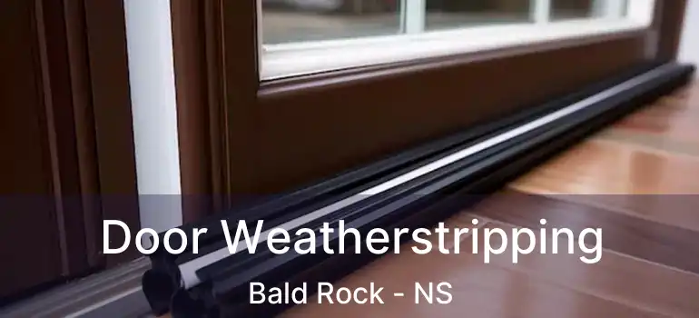  Door Weatherstripping Bald Rock - NS