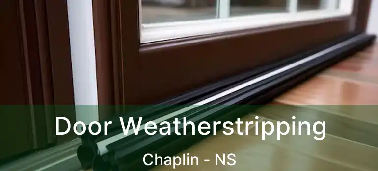  Door Weatherstripping Chaplin - NS