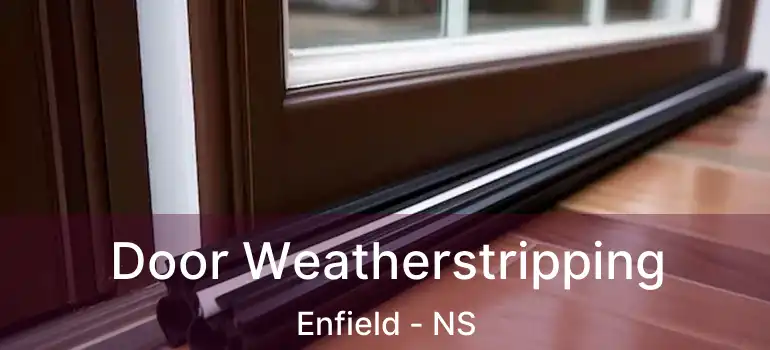  Door Weatherstripping Enfield - NS