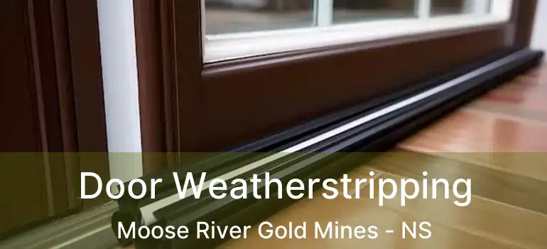  Door Weatherstripping Moose River Gold Mines - NS