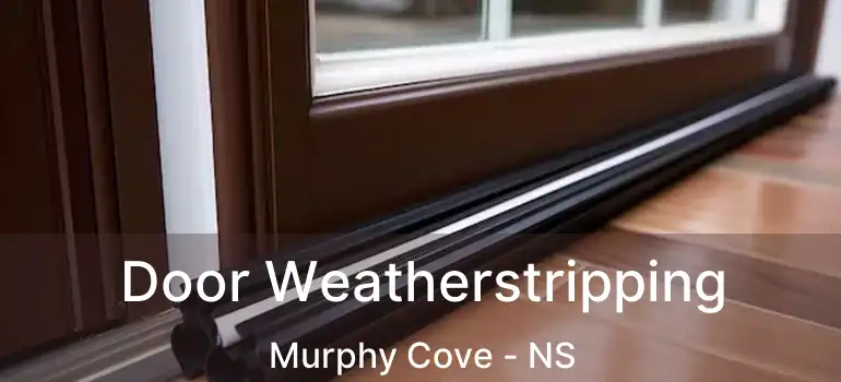  Door Weatherstripping Murphy Cove - NS