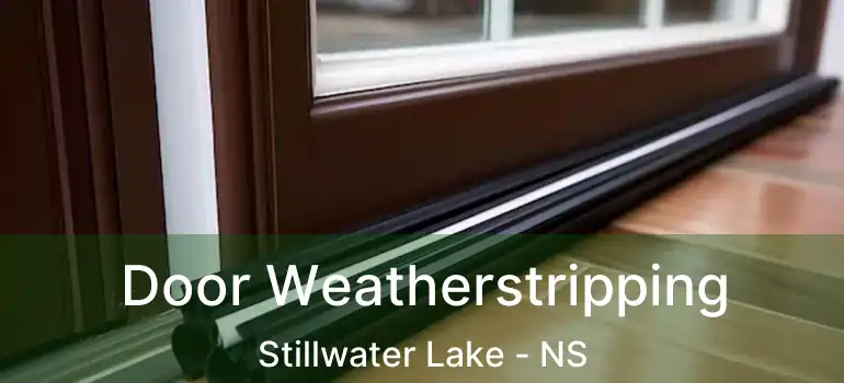  Door Weatherstripping Stillwater Lake - NS