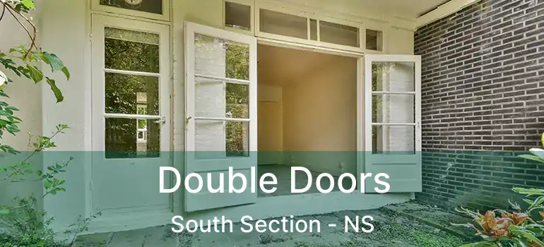  Double Doors South Section - NS