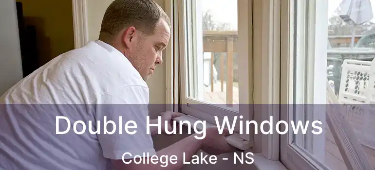  Double Hung Windows College Lake - NS