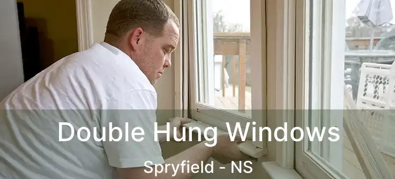  Double Hung Windows Spryfield - NS