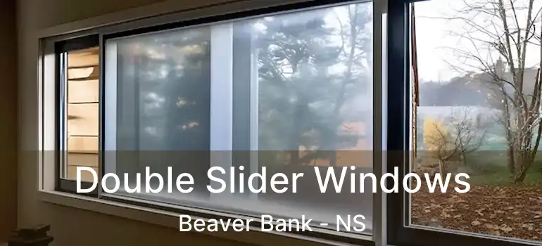  Double Slider Windows Beaver Bank - NS