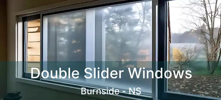  Double Slider Windows Burnside - NS