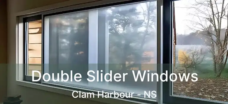  Double Slider Windows Clam Harbour - NS