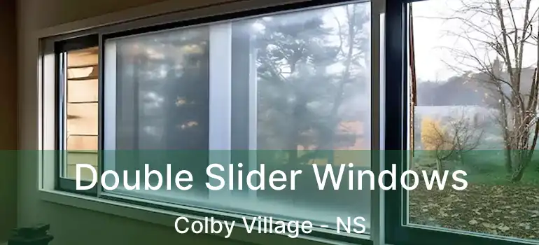  Double Slider Windows Colby Village - NS