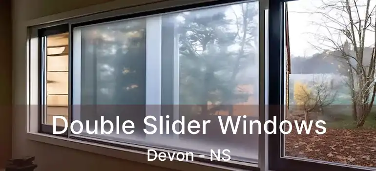  Double Slider Windows Devon - NS