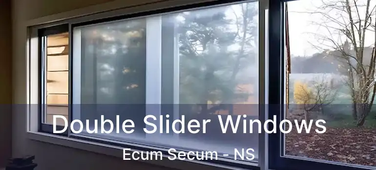  Double Slider Windows Ecum Secum - NS