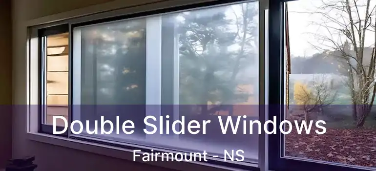  Double Slider Windows Fairmount - NS