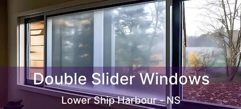  Double Slider Windows Lower Ship Harbour - NS