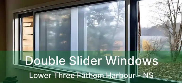  Double Slider Windows Lower Three Fathom Harbour - NS