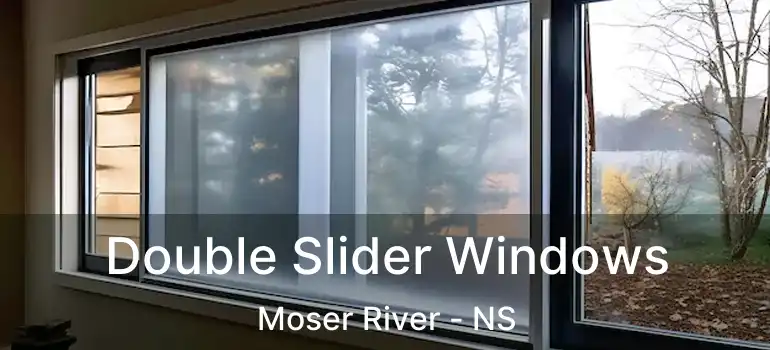  Double Slider Windows Moser River - NS