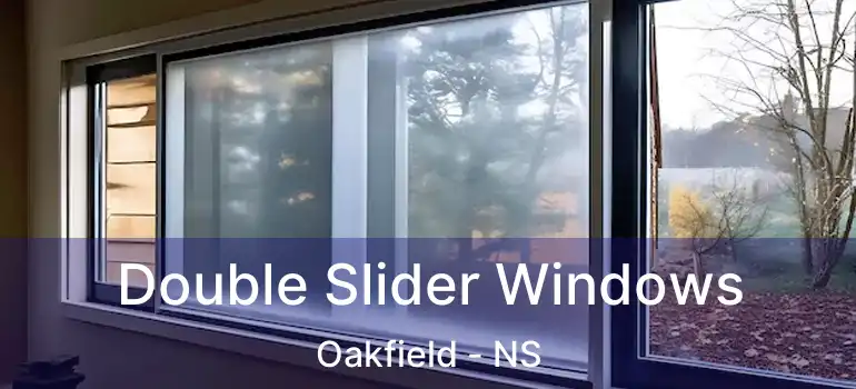  Double Slider Windows Oakfield - NS