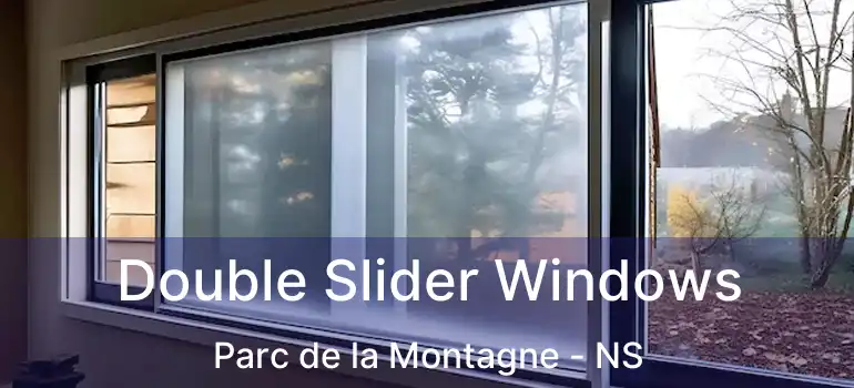  Double Slider Windows Parc de la Montagne - NS