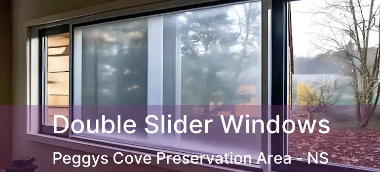  Double Slider Windows Peggys Cove Preservation Area - NS