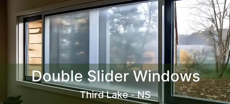  Double Slider Windows Third Lake - NS