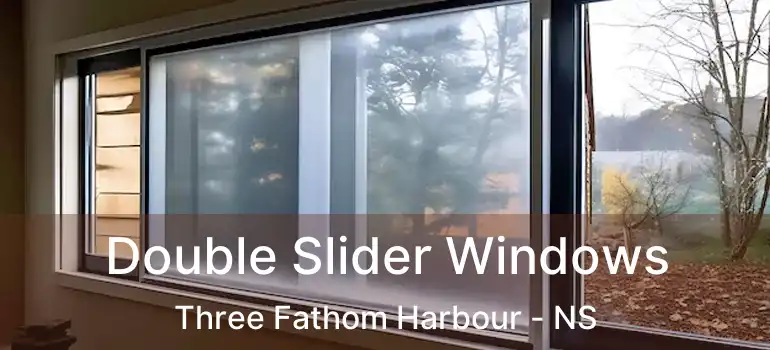  Double Slider Windows Three Fathom Harbour - NS