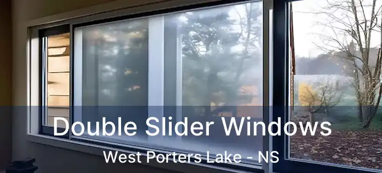  Double Slider Windows West Porters Lake - NS