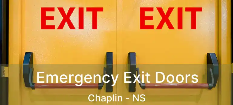  Emergency Exit Doors Chaplin - NS