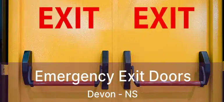  Emergency Exit Doors Devon - NS