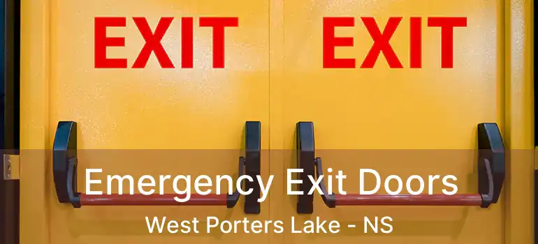  Emergency Exit Doors West Porters Lake - NS