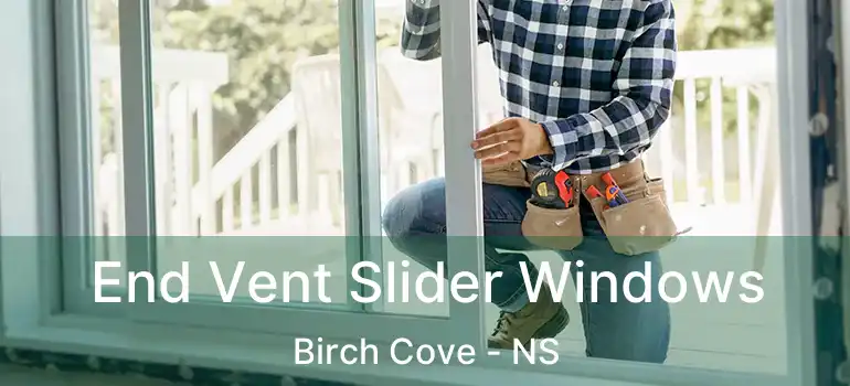  End Vent Slider Windows Birch Cove - NS