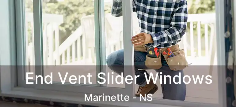  End Vent Slider Windows Marinette - NS